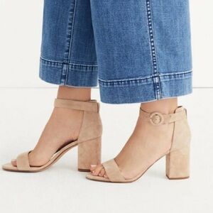 Madewell The Regina Ankle Strap Sandle